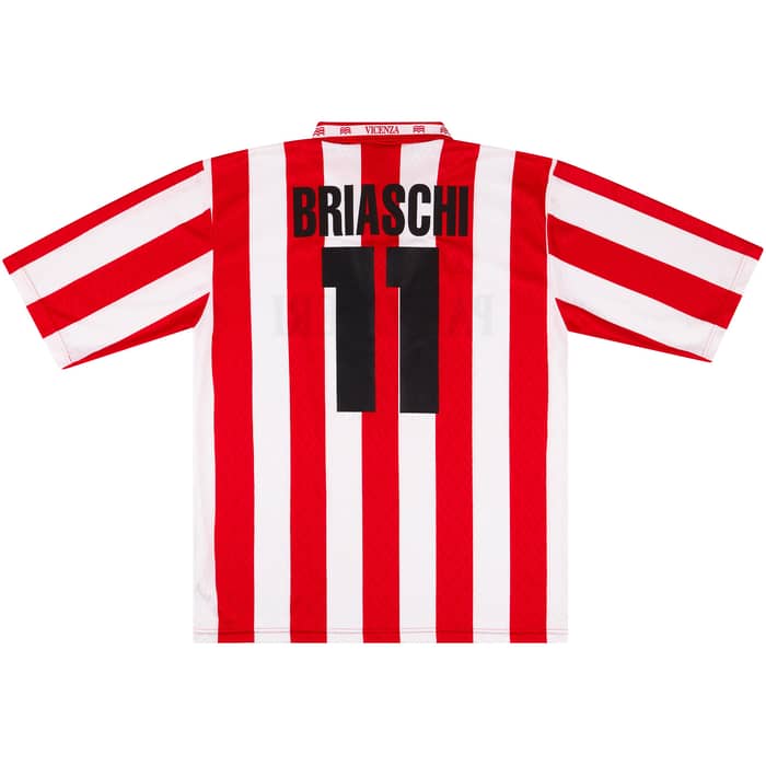 1993-94 Vicenza Match Issue Home Shirt Briaschi #11