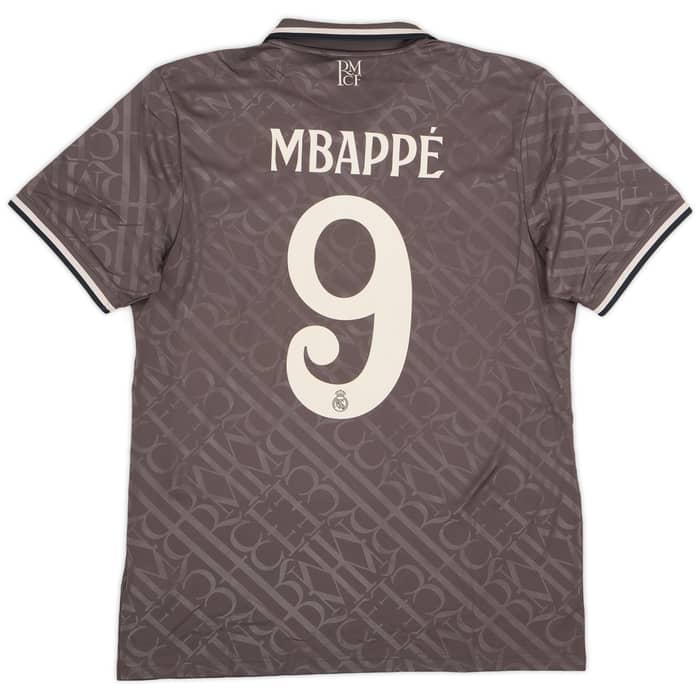 2024-25 Real Madrid Third Shirt Mbappe #9 (L)
