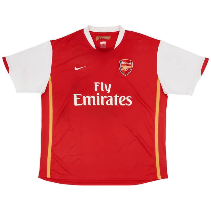 2006-08 Arsenal Home Shirt Fabregas #4 - 6/10 - (XXL)