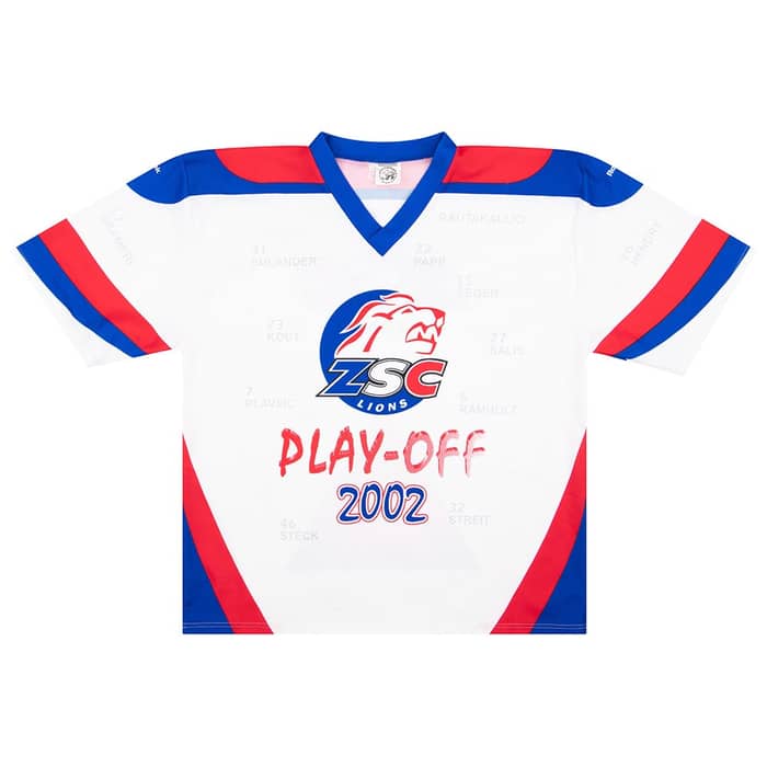 2002 ZSC Lions Play-Off Ochsner Jersey XXL