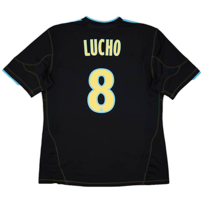 2010-11 Olympique Marseille Third Shirt Lucho #8 - 8/10 - (L)