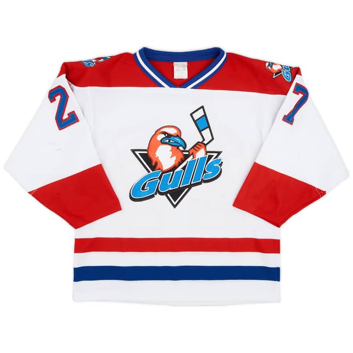 2007 Long Island Gulls #27 Athletic Knit Home Jersey - 8/10 - (L.Boys)