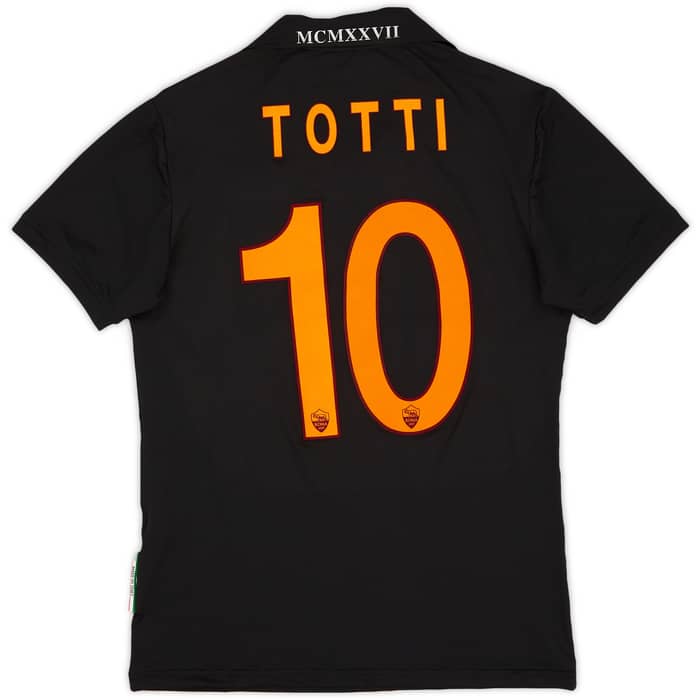 2013-14 Roma Third Shirt Totti #10 - 8/10 - (S)
