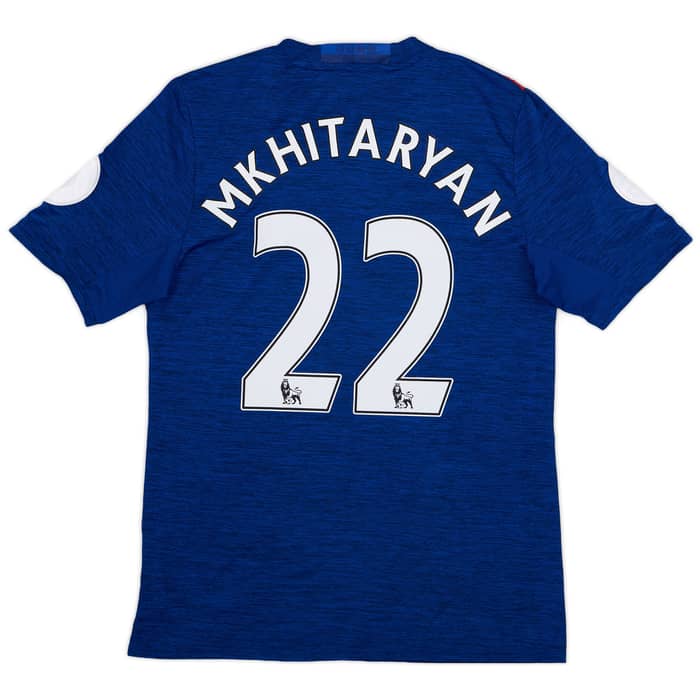 2016-17 Manchester United Away Shirt Mkhitaryan #22 - 5/10 - (XL.Boys)