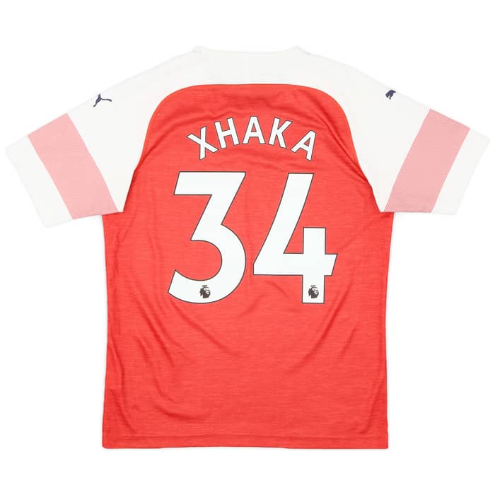 2018-19 Arsenal Home Shirt Xhaka #34 - 8/10 - (M)