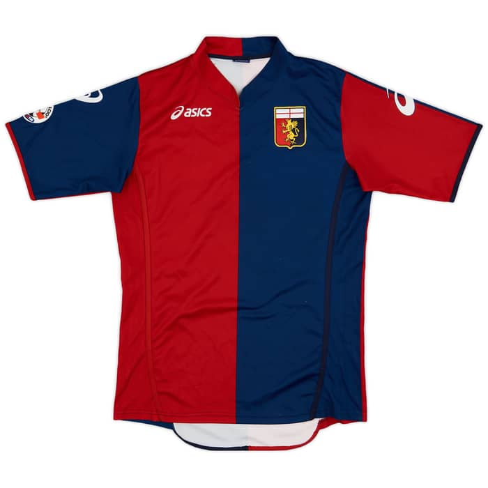 2009-10 Genoa Home Shirt Crespo #38 - 8/10 - (L)