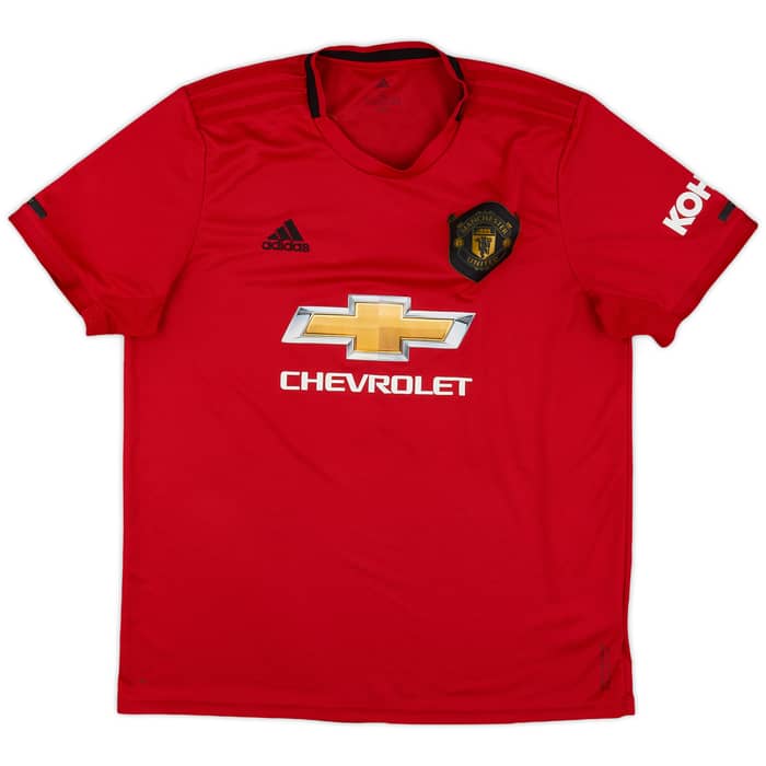2019-20 Manchester United Home Shirt B.Fernandes #18 - 8/10 - (XL)