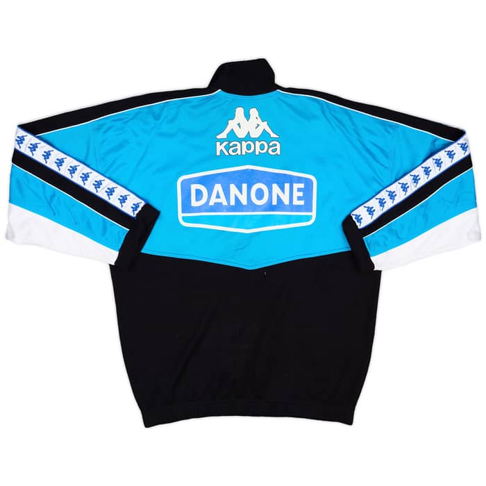 1992-93 Juventus Kappa 1/4 Zip Track Jacket - 7/10 - (XXL)