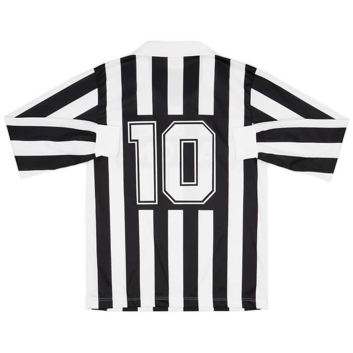 1992-94 Juventus Basic Home L/S Shirt #10 - 8/10 - (L)