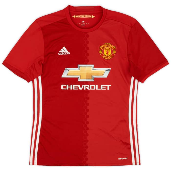 2016-17 Manchester United Home Shirt Pogba #6 - 6/10 - (S)