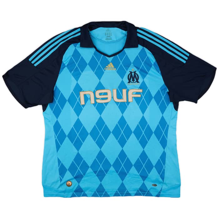 2008-09 Olympique Marseille Away Shirt Ben Arfa #20 - 5/10 - (XL)