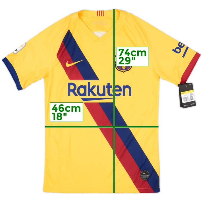2019-20 Barcelona Away Shirt Messi #10 (S)