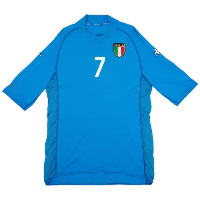 2002 Italy Home Shirt Del Piero #7 - 7/10 - (3XL)