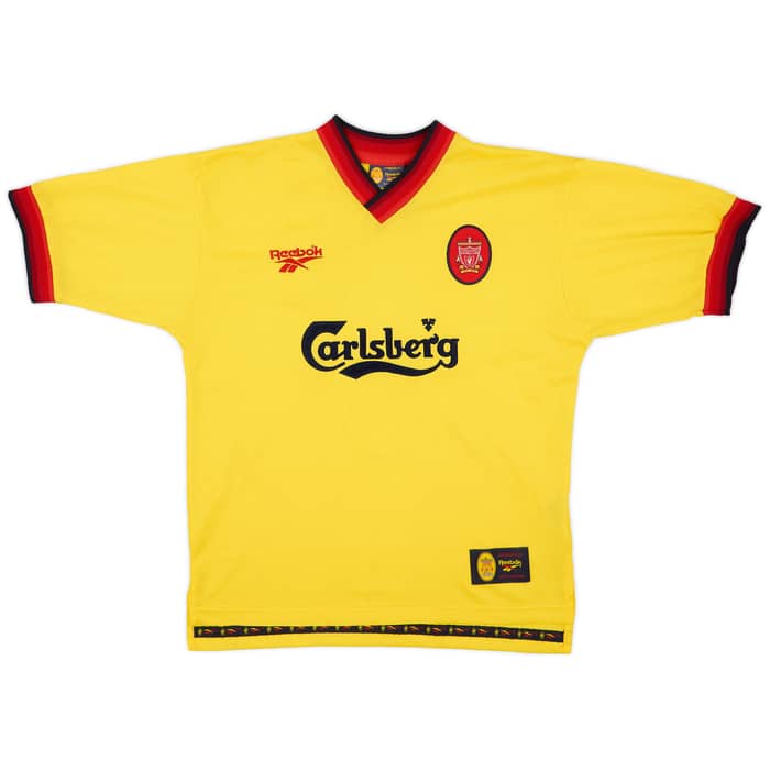 1997-99 Liverpool Away Shirt Fowler #9 - 9/10 - (M)