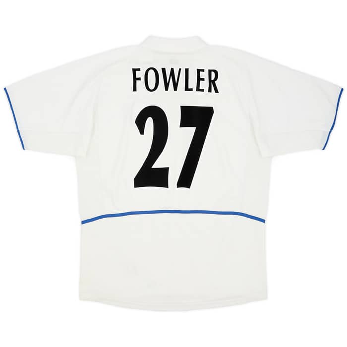 2002-03 Leeds United Home Shirt Fowler #27 - 7/10 - (L)