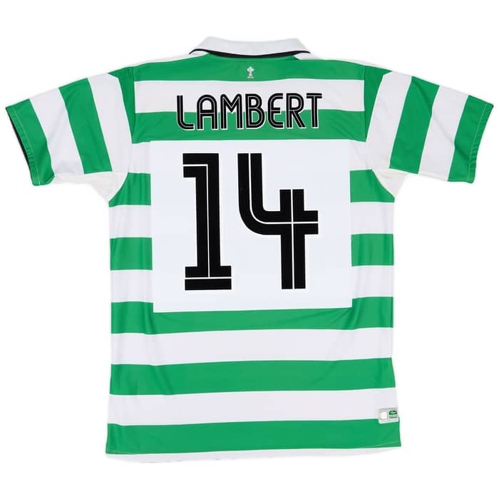 2004-05 Celtic Home Shirt Lambert #14 - 9/10 - (M)