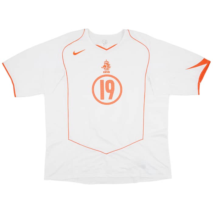2004-06 Netherlands Away Shirt Robben #19 - 6/10 - (XXL)