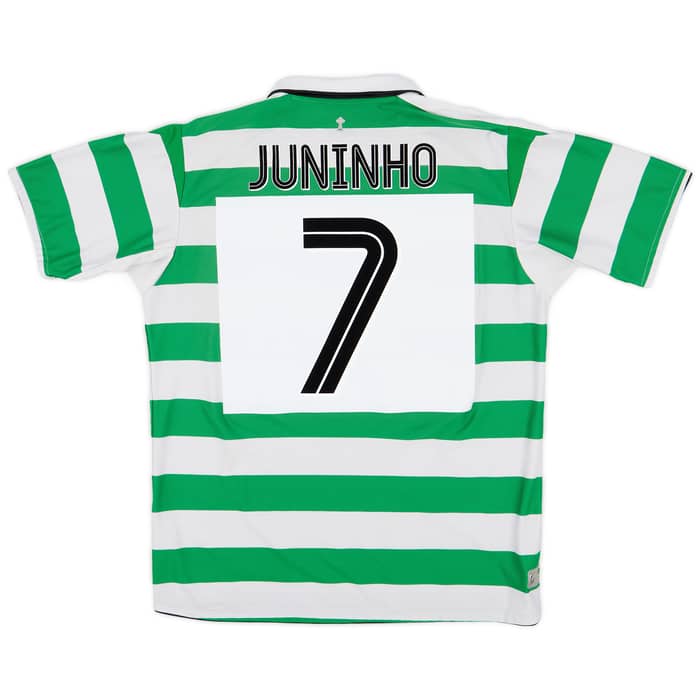 2004-05 Celtic Home Shirt Juninho #7 - 5/10 - (XL)