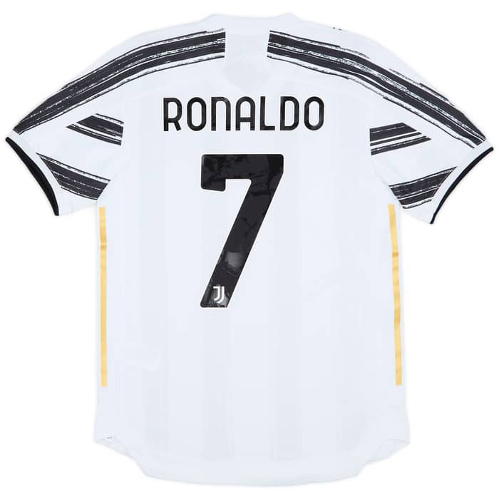 2020-21 Juventus Player Issue Home Shirt Ronaldo #7 (S/M)