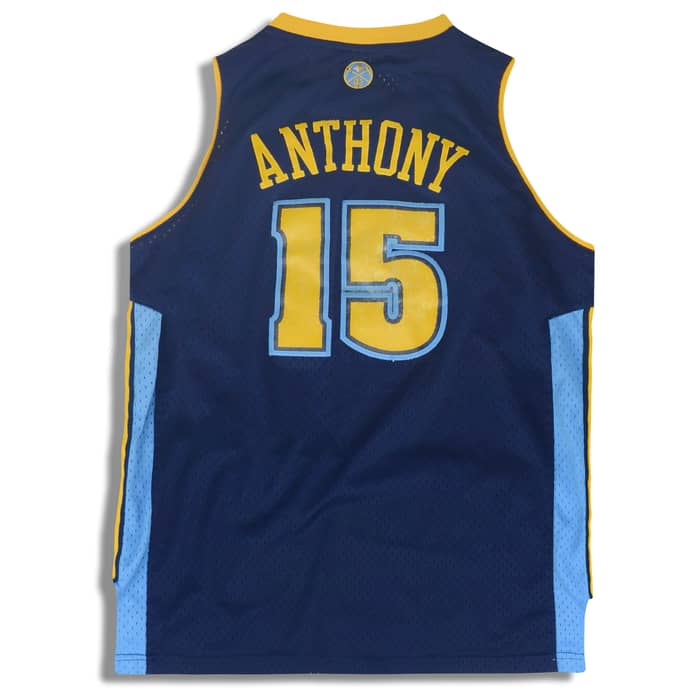 2006-10 Denver Nuggets Anthony #15 adidas Swingman Jersey (Alternate) Y