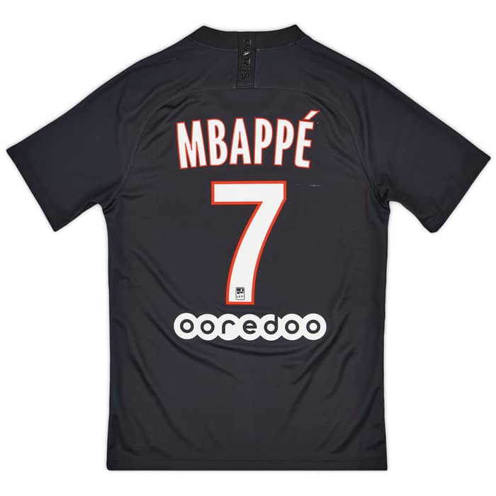 2019-20 Paris Saint-Germain Fourth Shirt Mbappe #7 - 7/10 - (S)