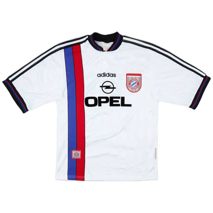 1996-98 Bayern Munich Away Shirt Matthaus #10 - 8/10 - (S)