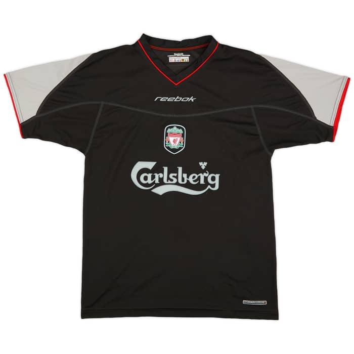 2002-04 Liverpool Away Shirt Gerrard #17 - 9/10 - (S)