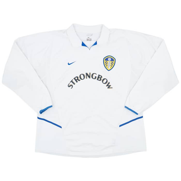 2002-03 Leeds United Home L/S Shirt Keane #7 - 8/10 - (XXL)