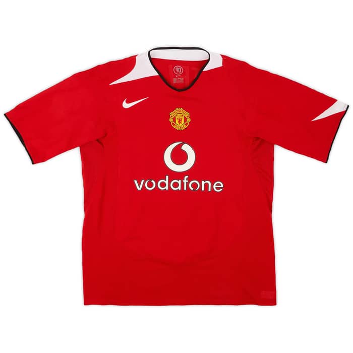 2004-06 Manchester United Home Shirt V.Nistelrooy #10 - 5/10 - (L)