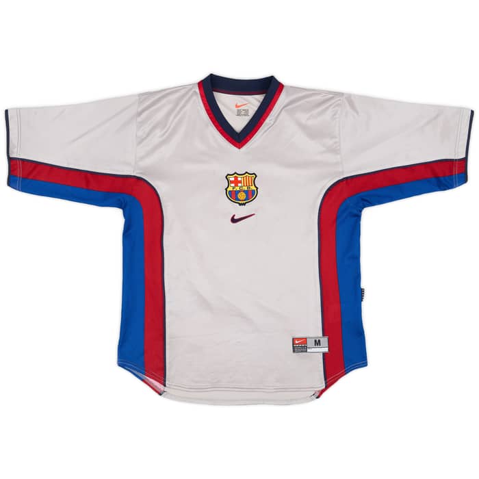 1998-01 Barcelona Away Shirt Rivaldo #11 - 6/10 - (M)