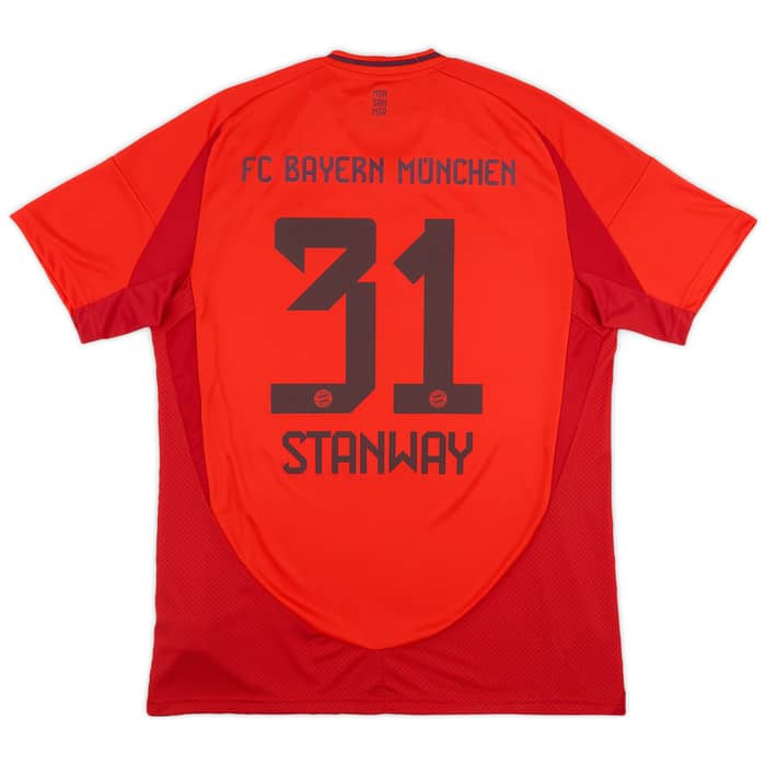 2024-25 Bayern Munich Women's Home Shirt Stanway #31 (Unisex Fit)