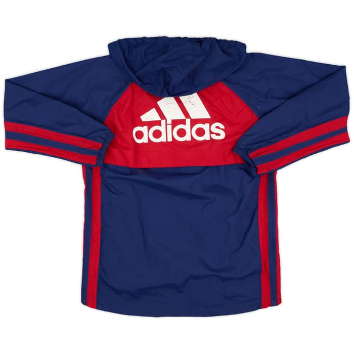 1998-00 Bayern Munich adidas Hooded Rain Jacket - 6/10 - (XL.Boys)