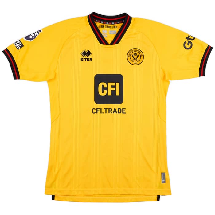 2023-24 Sheffield United Match Issue Away Shirt Holgate #30
