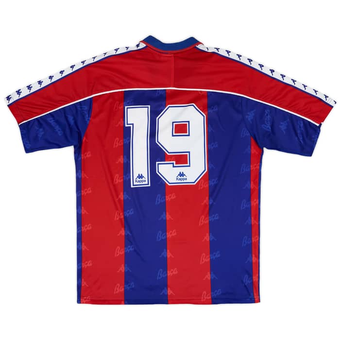 1992-95 Barcelona Match Issue Home Shirt #19