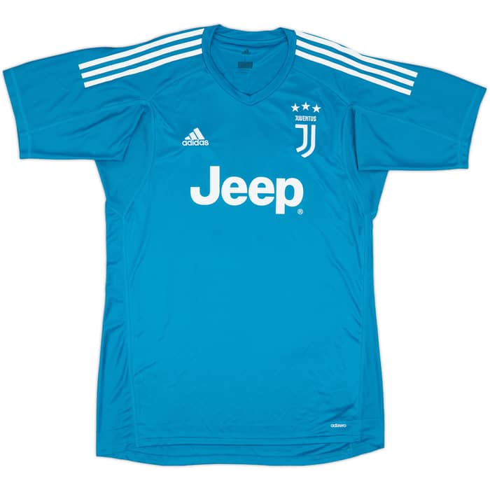 2017-18 Juventus S/S GK Shirt Buffon #1 - 10/10 - (L)