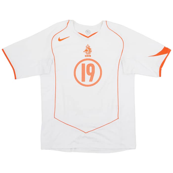 2004-06 Netherlands Away Shirt Robben #19 - 6/10 - (M)