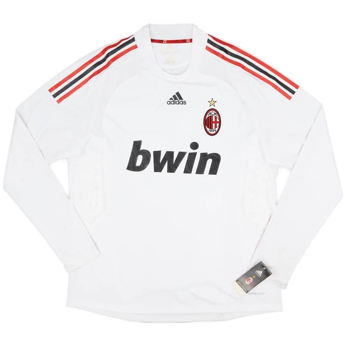 2008-09 AC Milan Player Issue Away L/S Shirt Shevchenko #76 (XL)