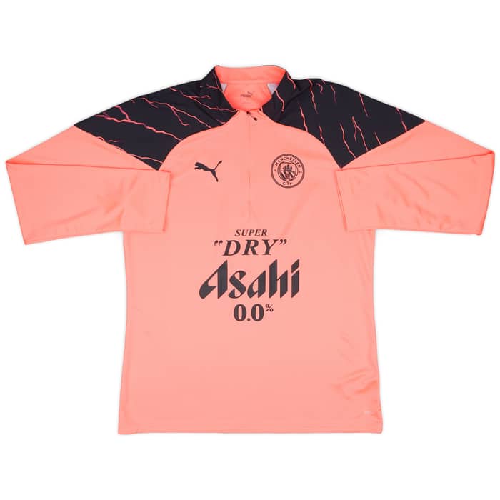 2023-24 Manchester City Player Issue 1/4 Zip Training Top