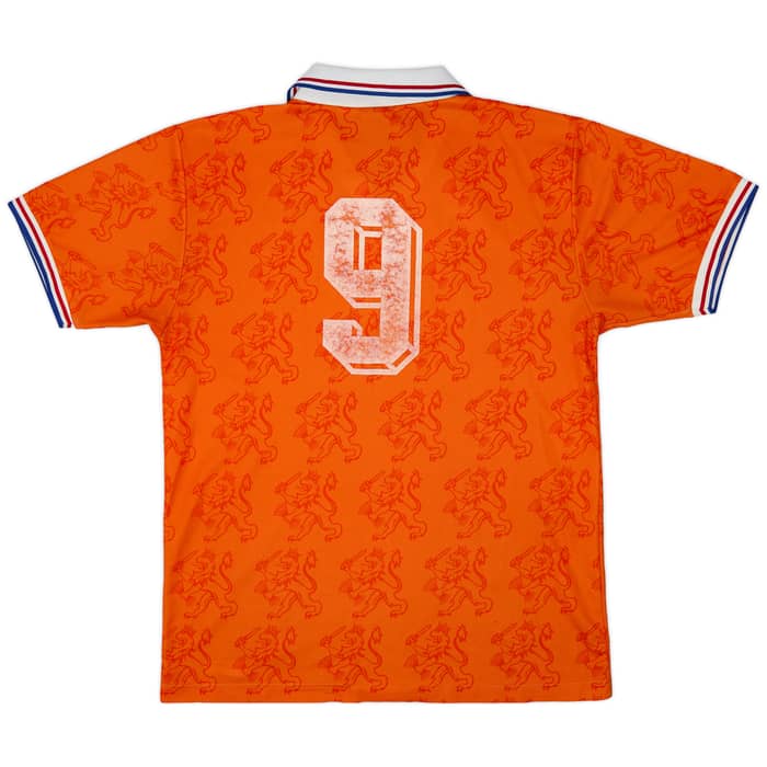 1994 Netherlands Home Shirt #9 - 6/10 - (XL)