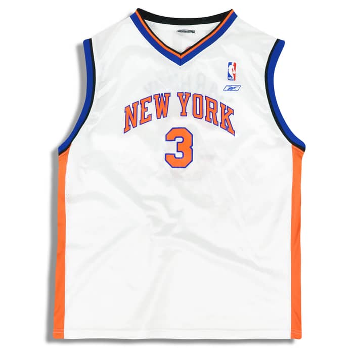 2004-06 New York Knicks Marbury #3 Reebok Jersey (Home) Y