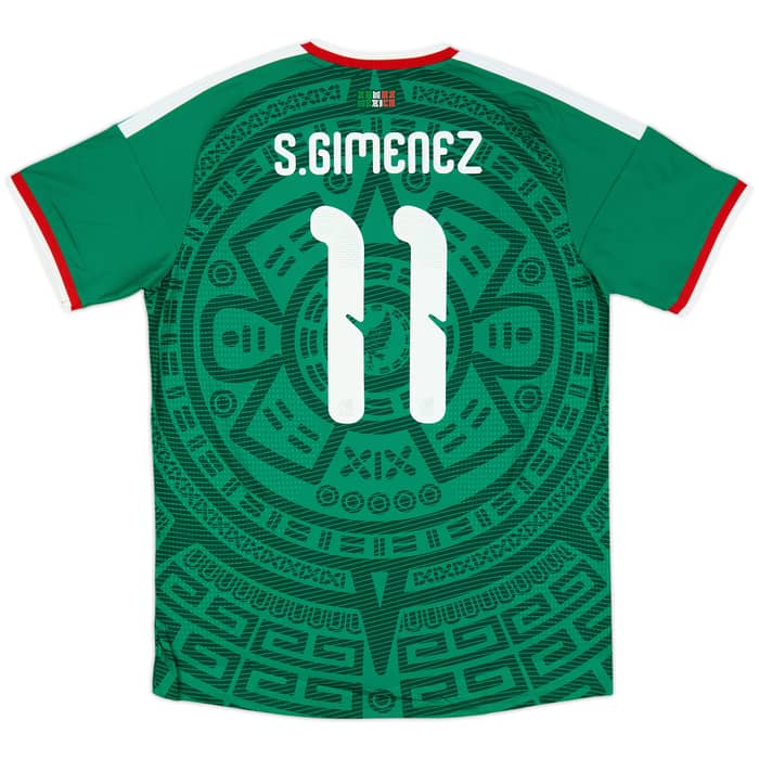 2026-27 Mexico Home Shirt Gimenez #11