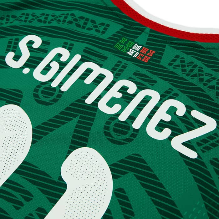 2026-27 Mexico Home Shirt Gimenez #11