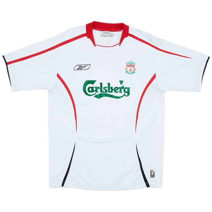 2005-06 Liverpool Away Shirt Gerrard #8 - 6/10 - (M)