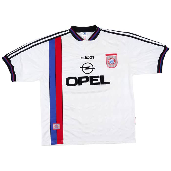 1996-98 Bayern Munich Away Shirt Matthaus #10 - 6/10 - (XL)