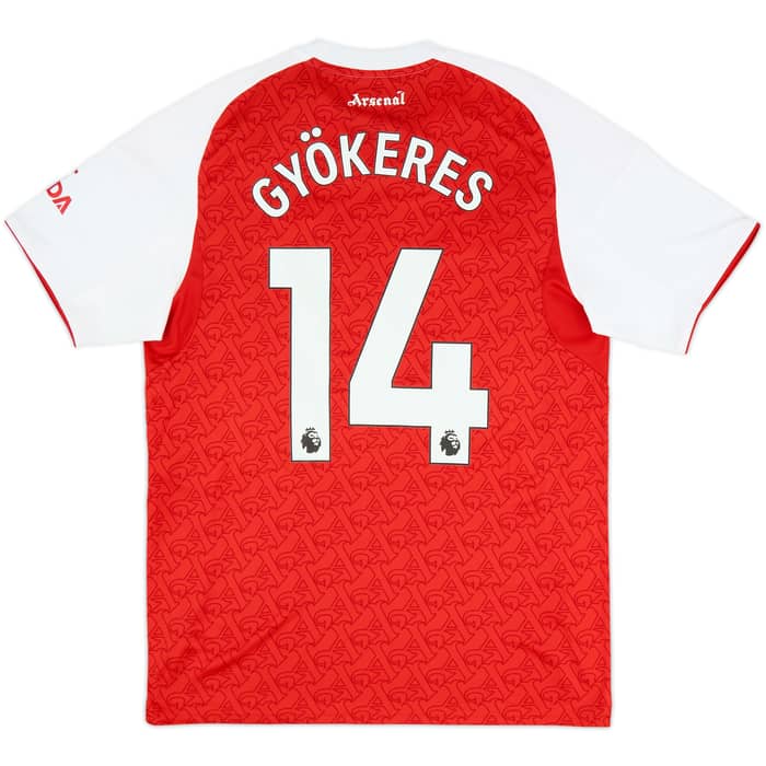 2025-26 Arsenal Home Shirt Gyokeres #14