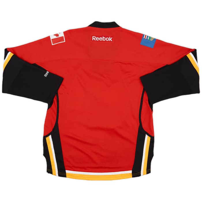2011-17 Calgary Flames Reebok Home Jersey - 4/10 - (XS)