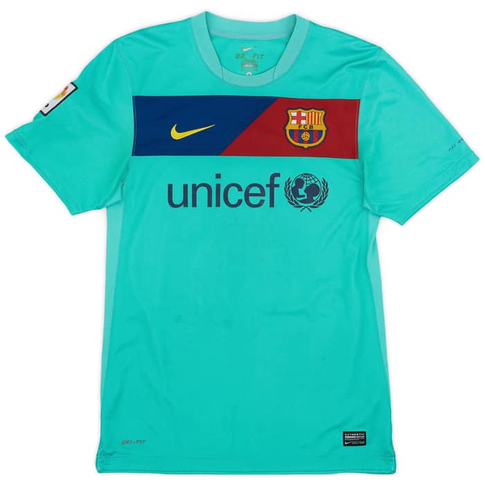 2010-11 Barcelona Away Shirt Messi #10 - 7/10 - (S)