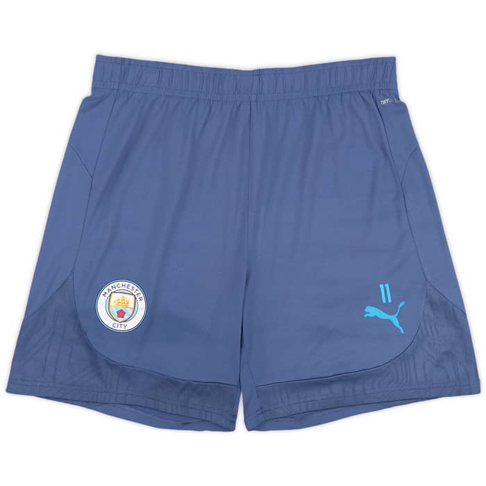 2024-25 Manchester City Player Issue Training Shorts # - 7/10