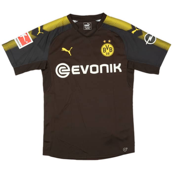 2017-18 Borussia Dortmund Away Authentic Shirt Weigl #33 - 10/10 - (M)