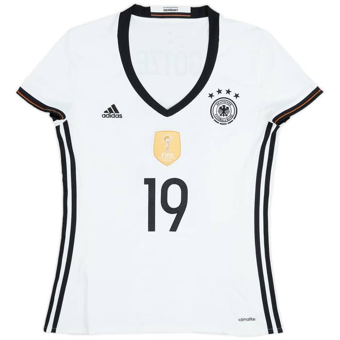 2015-16 Germany Home Shirt Gotze #19 - 9/10 - (Women's M)